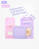Kit de Pezoneras de Silicona, Cinta para Ropa y Estuche - Nipskin® - Nipskin